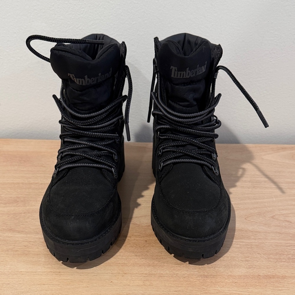 Timberland Black Rugged Boots